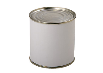 Image showing food tin can 