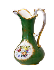 Image showing vintage, antique ceramic pitcher