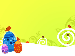 Image showing easter background