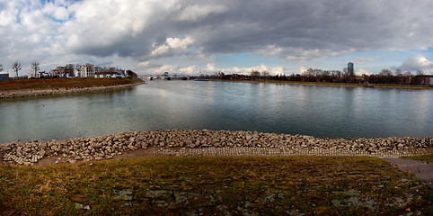 Image showing Rheininsel Ludwigshafen