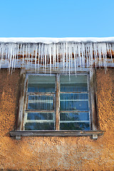 Image showing Windows Beneath Icicles