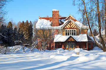 Image showing Cottage Winter Wonderland