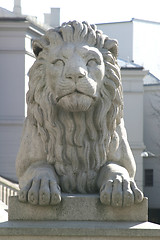 Image showing Lion Statue