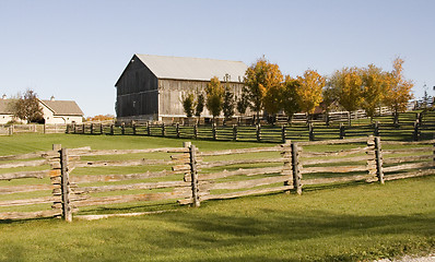 Image showing Barn and Fence