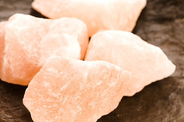 Image showing Pink salt of Hymalayas. mineral 