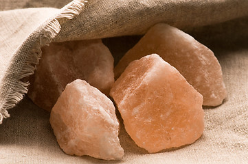 Image showing Pink salt of Hymalayas. mineral 
