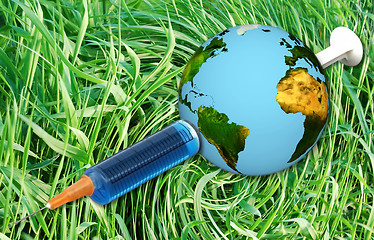 Image showing planet and ecology