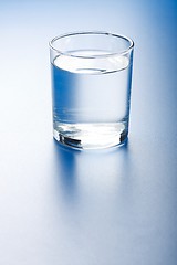 Image showing Fresh water in glass