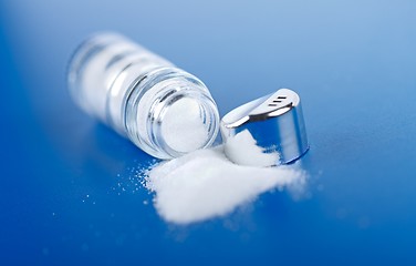 Image showing Spilled salt