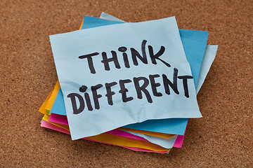 Image showing think different concept