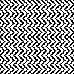 Image showing Seamless black-white pattern