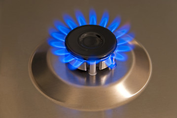 Image showing gas flame