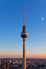 Image showing berlin television tower