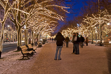 Image showing berlin unter den linden