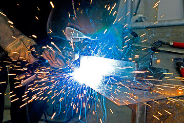 Image showing welder