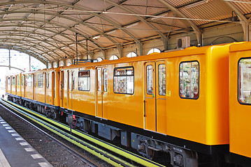 Image showing berlin u-bahn