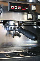 Image showing Espresso Machine Detail