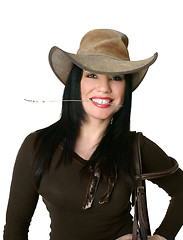 Image showing Cowgirl