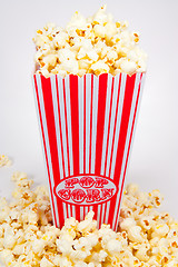 Image showing Popcorn in a holder