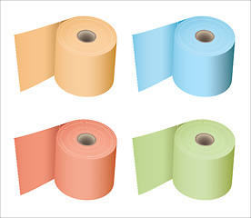 Image showing Toilet roll collection