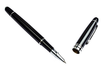 Image showing Ball Point Pen Isolated On White 