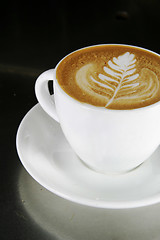 Image showing Cappuccino Latte Art