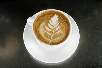 Image showing Cappuccino Latte Art