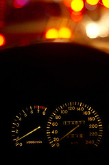 Image showing speedometer