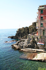 Image showing Italy. Cinque Terre. Riomaggiore village