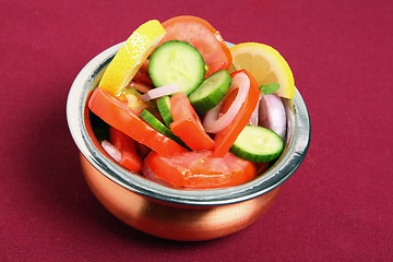 Image showing Indian style salad