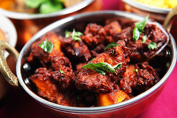 Image showing Kerala chicken fry