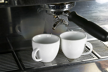 Image showing Two Espresso Cups