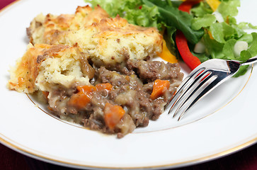 Image showing Shepherds pie dinner