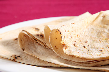 Image showing Chapatti bread