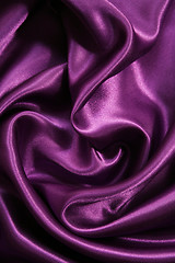 Image showing Smooth elegant lilac silk can use as background 