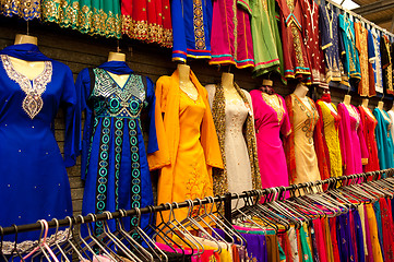 Image showing Saris