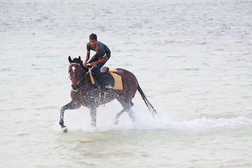 Image showing Water riding