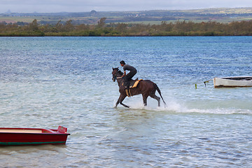 Image showing Water riding