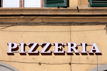 Image showing Pizzeria