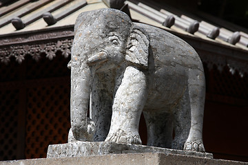 Image showing Elephant sculpture