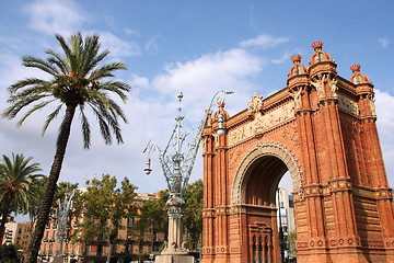 Image showing Barcelona landmark