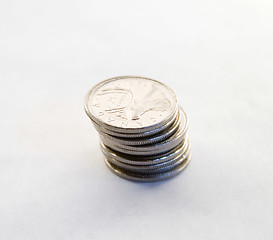 Image showing Canadian Quarters