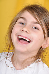 Image showing happy laughing child