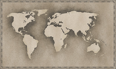 Image showing vintage map