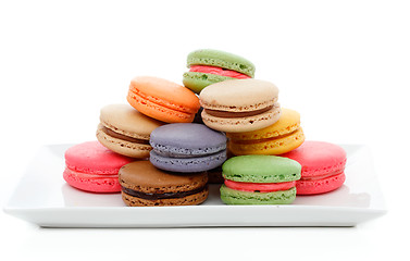 Image showing French Macaroons