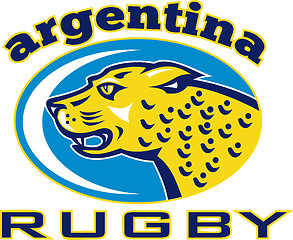 Image showing Rugby Argentina Jaguar Mascot