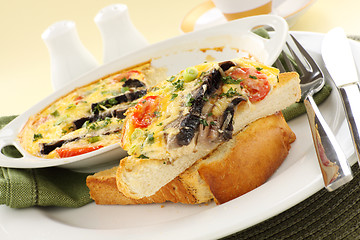 Image showing Mushroom And Tomato Bake