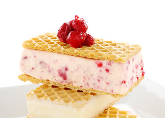 Image showing Wafer Ice Cream