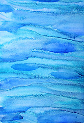 Image showing Abstract watercolor background on paper texture 