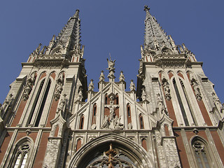 Image showing Roman-catholic church of st. Nicolay in Kiev